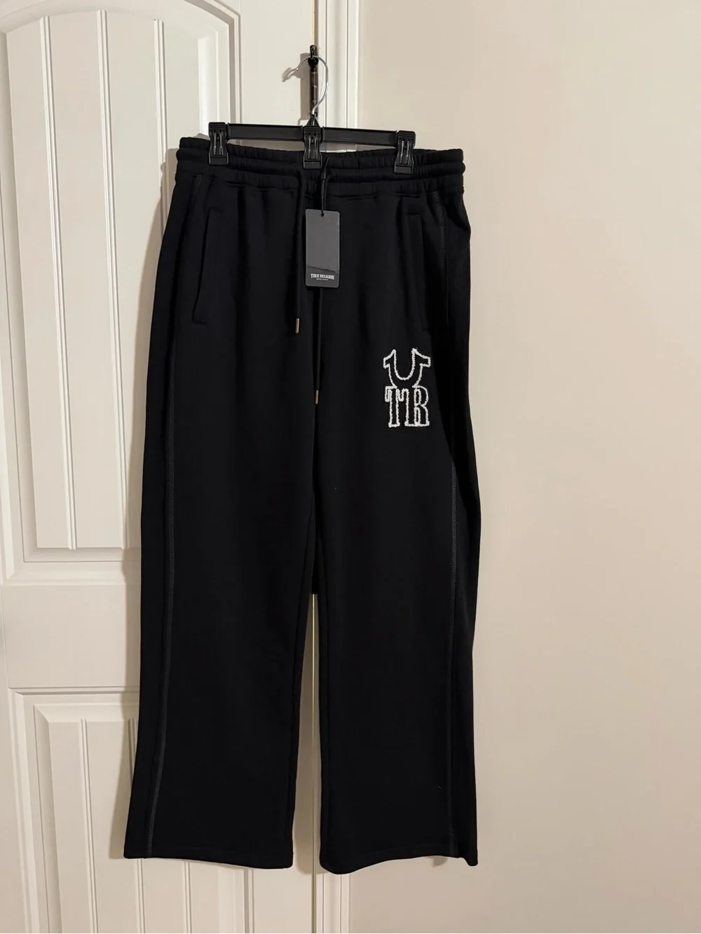 True Religion Logo Baggy Sweatpant